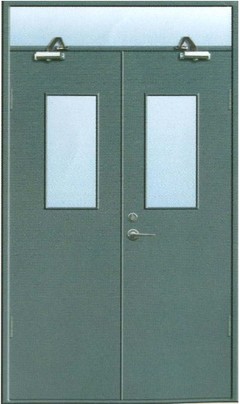 鄭州市天榮建材 專業(yè)定制河南鋼質(zhì)防火門與鋼木防火門